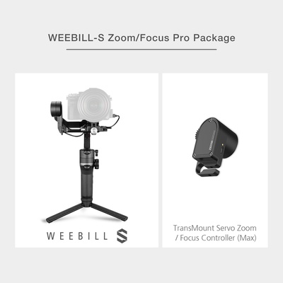 Zhiyun Weebill S Zoom/Focus Pro Kit 3-Axis Handheld Gimbal Stabilizer for DSLR and Mirrorless Camera compatible Sony Panasonic LUMIX Nikon Canon