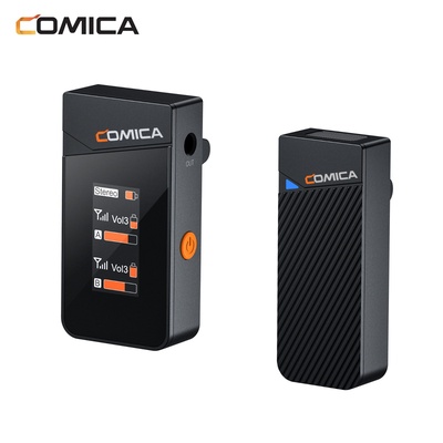 Comica Vimo C1 2.4G Dual-channel Mini Wireless Microphone