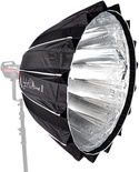 DF Aputure Light Dome II Studio Reflector Softbox Bowens Mount with Diffuser Cloth Honeycomb Grid Gel Holder Carry Bag for Aputure 120T 120D 120D II 300D 300D II LED Video Light