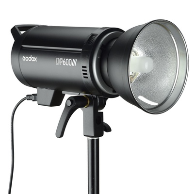 Godox DP600III 600W Studio Strobe Flash Light Monolight GN80 Pro Photography Lighting 5600K Bowens Mount with Built-in GODOX 2.4G Wireless X System