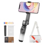 Zhiyun Smooth X2 Combo Smartphone gimbal Stabilizer for iPhone 13 12 11 Pro Xs Max Xr X 8 Plus 7 6 SE Android Smartphone Samsung Galaxy Note10 S10- Black