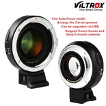 Viltrox EF-E II Auto Focus Reducer Speed Booster Lens Adapter for Canon EF EOS Lens to Sony Camera A9 A7 II A7RIII A7SII A6500