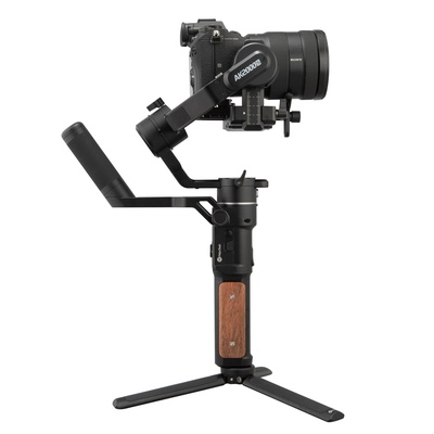 Feiyu AK2000 S Ak2000S Advanced Kit 3 Axis handheld Gimbal Stabilizer for Sony a9 a7 ii a6500 Series Canon 5D Panasonic GH5 GH4 Nikon D850 Mirrorless and DSLR Digital Camera, Smart Touch Panel