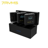 7RYMS iRay DW30 2.4G Dual-channel On-board Wireless Microphone, for smartphone, computer, camera recording, live streaming, interview, program recording, micro video shooting, and daily shooting