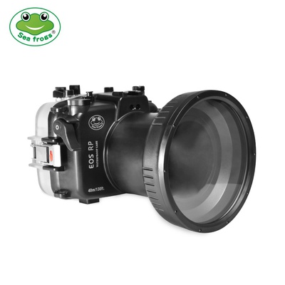 Seafrogs 40m/130ft Waterproof housing Underwater Case for Canon EOS RP W/ EF 16-35mm for Diving Underwater Photography