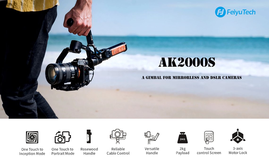 Feiyu Ak2000S | GimbalGo - Create Cinematic Video with Gimbal