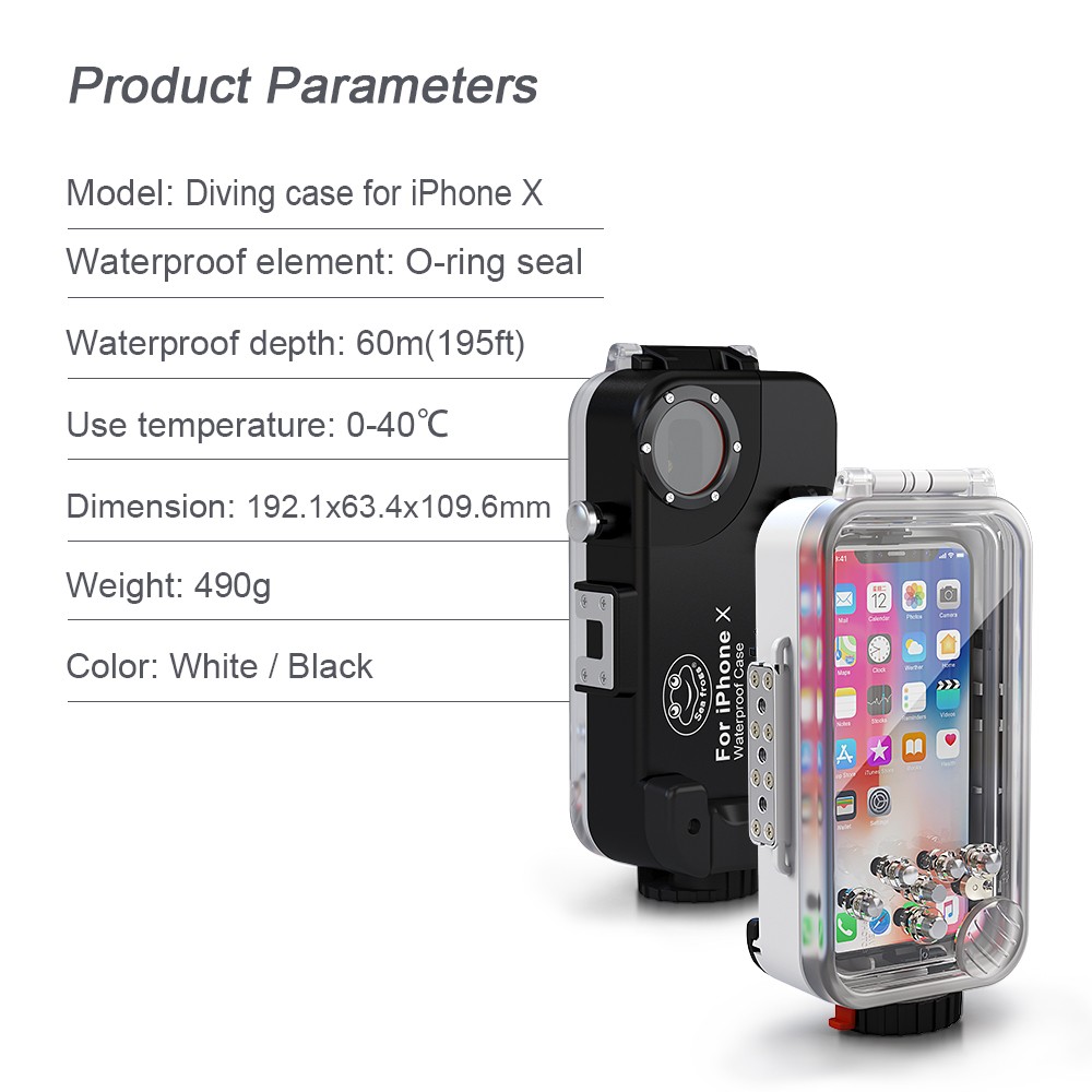 underwater case for iphone x