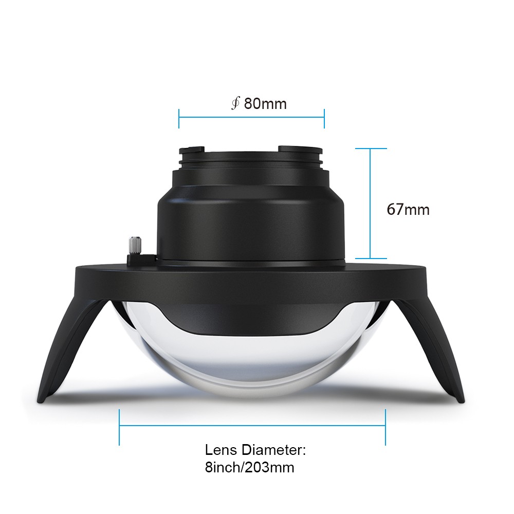 Seafrogs WA006-D 8" inch wide angle dome port